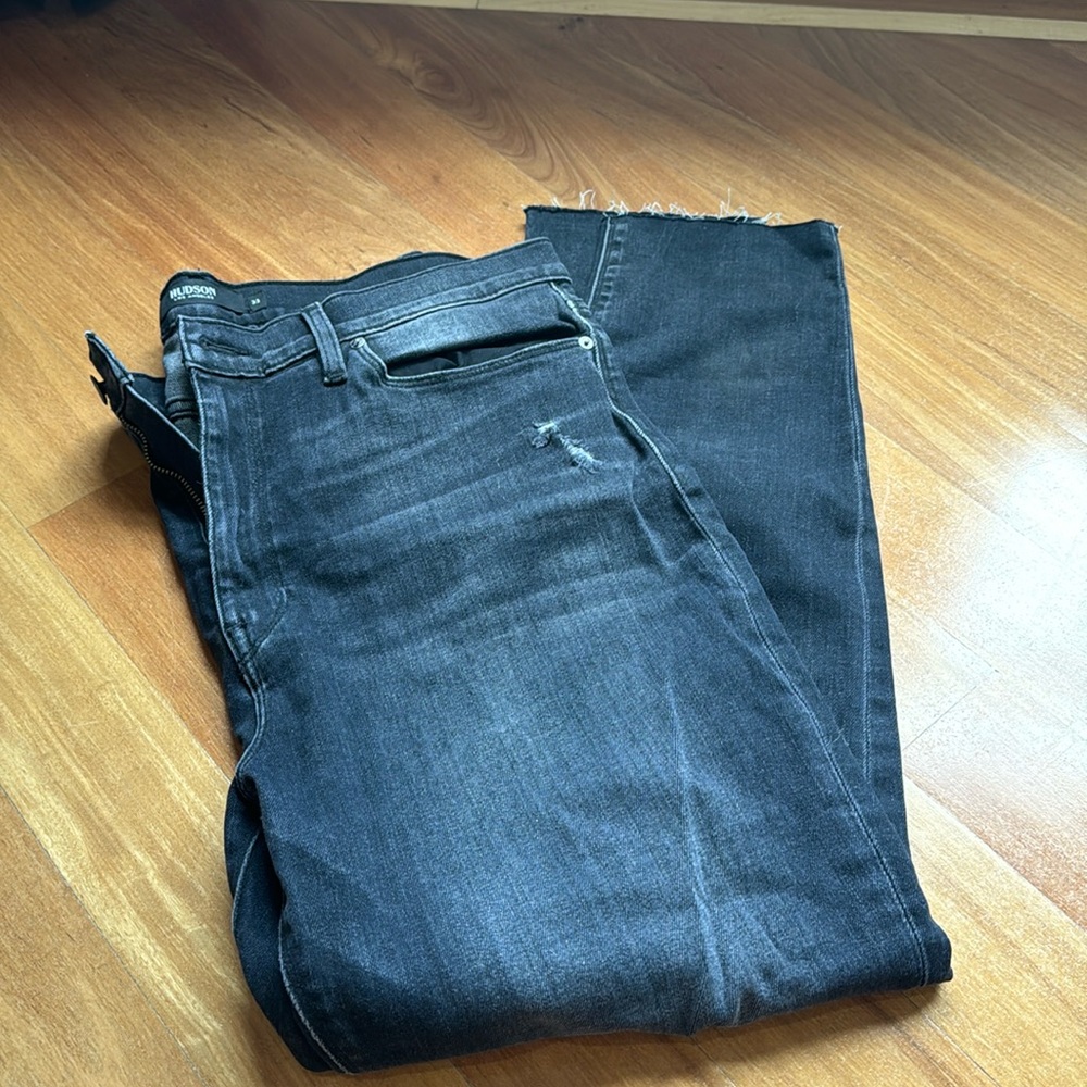 Hudson grey denim